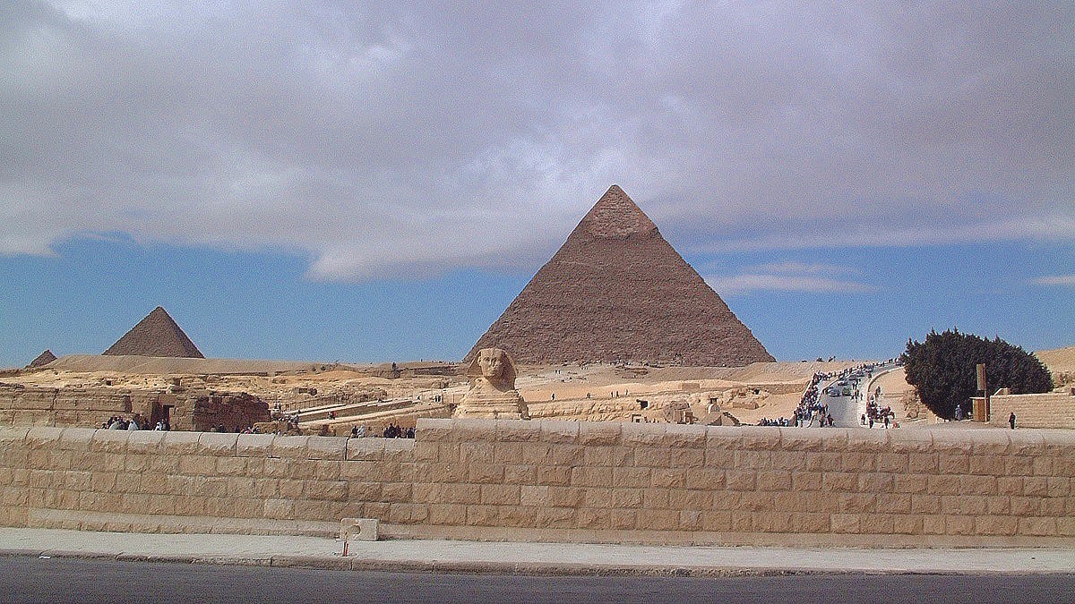エジプト ギザのピラミッド