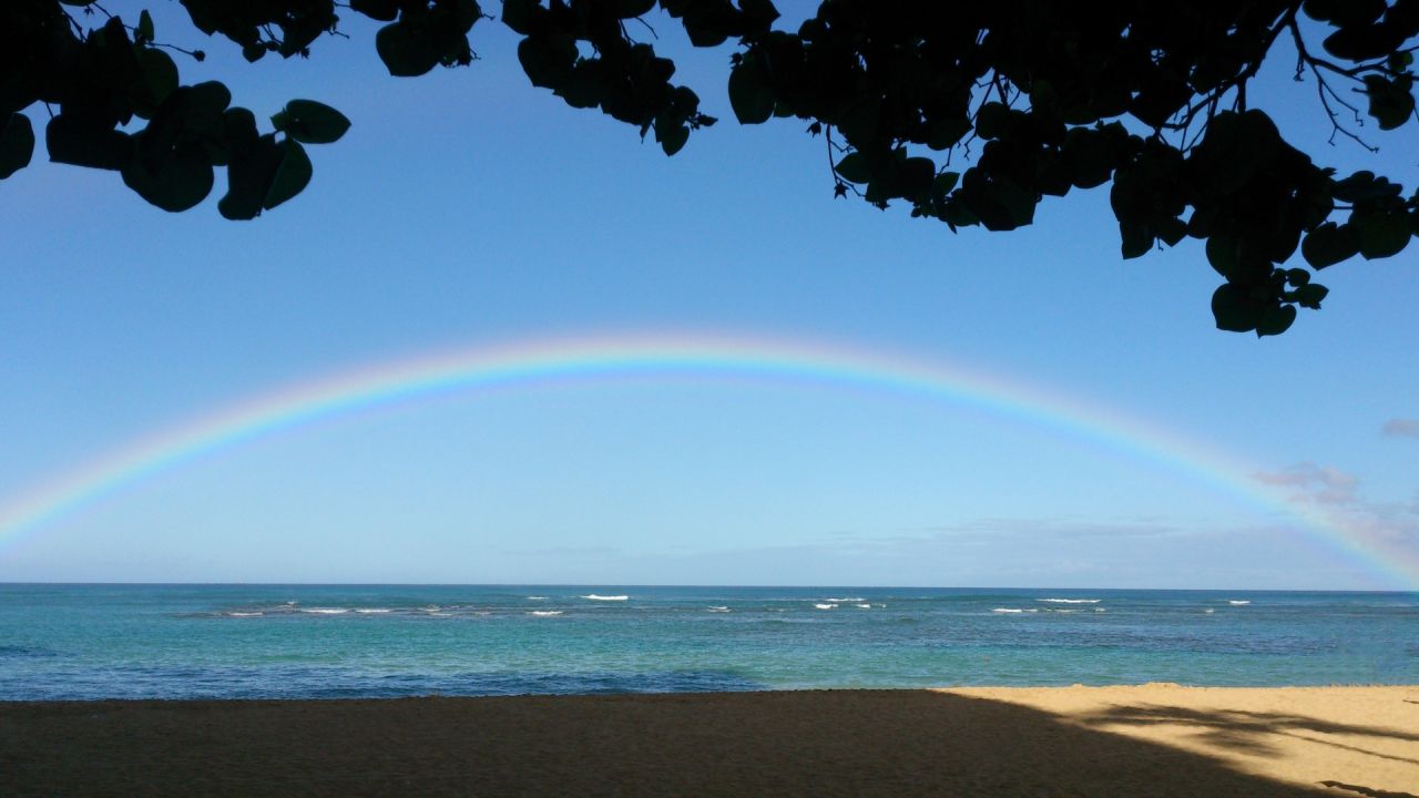 Beach Rainbow